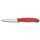 Swiss Classic, Gemüsemesser mit I-Schäler, 3tlg, rot, Box