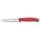 Swiss Classic, Gemüsemesser mit I-Schäler, 3tlg, rot, Box