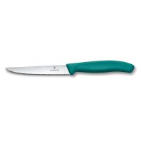 Swiss Classic, Steak & Pizzamesser Block, 5tlg, assortiert