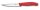 Swiss Classic, Steak & Pizzamesser, 11cm, Wellen, rot