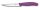 Swiss Classic, Steak & Pizzamesser, 11cm, Wellen, violett