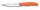 Swiss Classic, Steak & Pizzamesser, 11cm, Wellen, orange