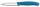 Swiss Classic, Gemüsemesser, 8cm, Wellen, Mittelspitz, blau