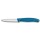 Swiss Classic, Gemüsemesser Set, 2tlg, 8cm, gerade/Wellen,blau