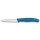 Swiss Classic, Gemüsemesser Set, 2tlg, 8cm, gerade/Wellen,blau