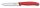 Swiss Classic, Gemüsemesser, 10cm, gerade, Mittelspitz, rot