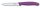 Swiss Classic, Gemüsemesser, 10cm, gerade, Mittelspitz, violett