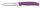 Swiss Classic, Gemüsemesser, 10cm, Wellen, Mittelspitz, violett