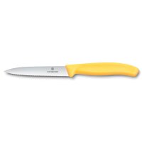 Swiss Classic, Gemüsem. Set, 2tlg, 10cm, gerade/Wellen, gelb, Box