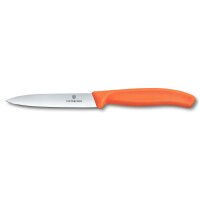 Swiss Classic, Gemüsem. Set, 2tlg, 10cm, gerade/Wellen,orange,Box