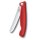 Swiss Classic, Picknick Messer, 11cm, gerade, rot,Box