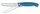 Swiss Classic, Picknick Messer, 11cm, Wellen, blau, Box