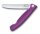 Swiss Classic, Picknick Messer, 11cm, Wellen, violett, Box