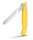 Swiss Classic, Picknick Messer, 11cm, Wellen, gelb, Box