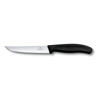 Swiss Classic, Steakmesser, 12cm, gerade, schwarz