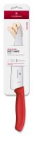 Swiss Classic, Kochmesser, 19cm, gerade, rot, Blister