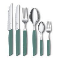 Modern, Kuchengabel, sage