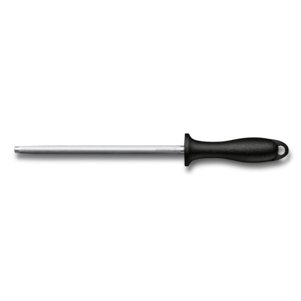 Classic, Abziehstahl, 20 cm, Mittelfeinzug, rund, Schwarz