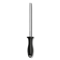 Classic, Abziehstahl, 20 cm, Mittelfeinzug, rund, Schwarz