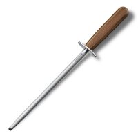 Wood, Abziehstahl, 23 cm, Mittelfeinzug, rund, mod. Ahorn