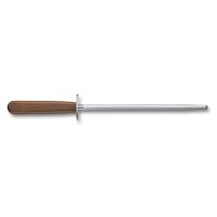 Wood, Abziehstahl, 23 cm, Mittelfeinzug, rund, mod. Ahorn
