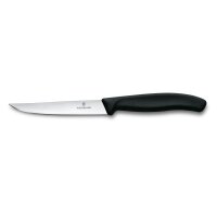 Swiss Classic, Steakmesser, 11cm, gerade, schwarz