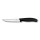 Swiss Classic, Steak & Pizzamesser, 12cm, Wellen, schwarz