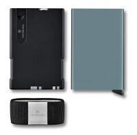 Smart Card Wallet, Sharp Gray