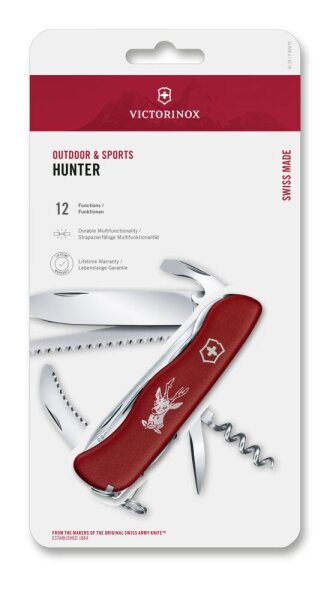 Hunter, 111 mm, rot, Blister