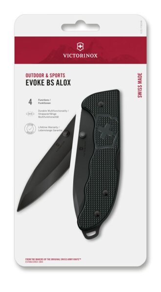 Evoke BS Alox, schwarz, Blister