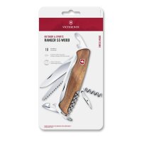 Ranger 55 Wood, 130 mm, braun, Blister