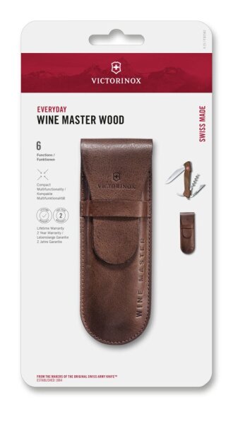 Wine Master Wood, 130 mm, braun, Blister