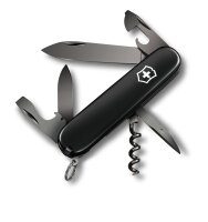 Spartan Onyx Black, 91 mm, schwarz, Blister