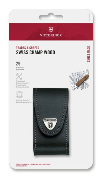 Swiss Champ Wood, 91 mm, braun, Blister