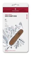 Swiss Champ Wood, 91 mm, braun, Blister