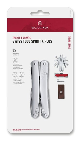 SwissTool Spirit X Plus, Blister