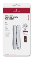 Swiss Tool Spirit X Plus Ratchet, silber, Blister