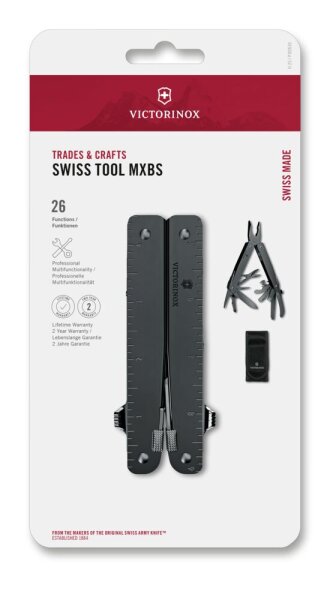 Swiss Tool MXBS, schwarz, Blister