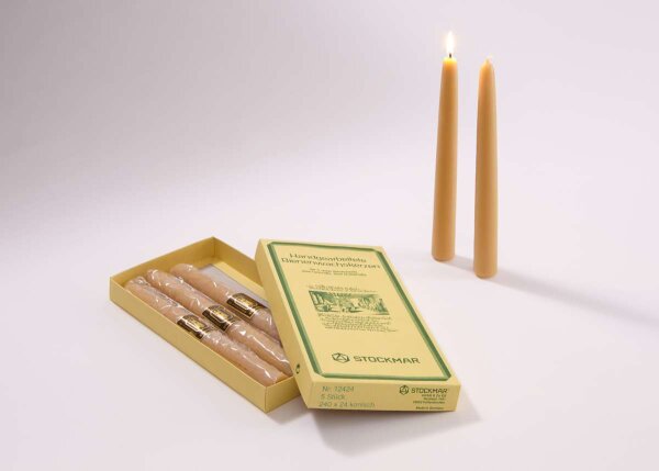 Stockmar Konische Kerzen 240x24mm 5 Stück