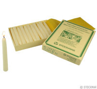 Stockmar Baumkerzen gebleicht 120x13mm 24 Stück