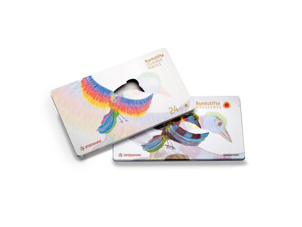 Stockmar Sortiment 3-eckig 24 Farben FSC® 100%