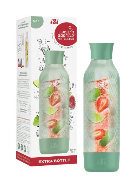 Flasche TwistnSparkle Virtuoso sage 950 ml