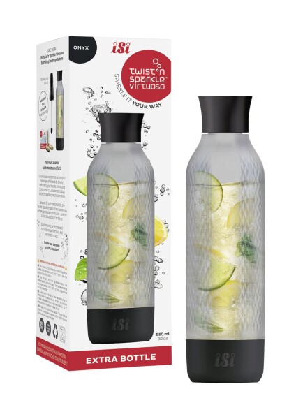 Flasche TwistnSparkle Virtuoso onyx 950 ml