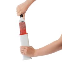 Möbelbürste weiß/rot/schwarz 33x18x3,5 cm