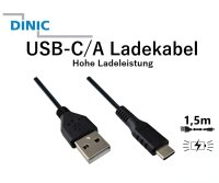 Thekendisplay 30x USB Typ C auf A Ladekabel