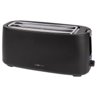 TA 3802 Langschlitztoaster 4 Scheiben schwarz-matt