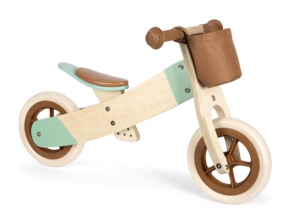 Laufrad und -dreirad Maxi karamellbraun