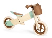 Laufrad und -dreirad Maxi karamellbraun