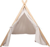 Spielzelt naturweiß