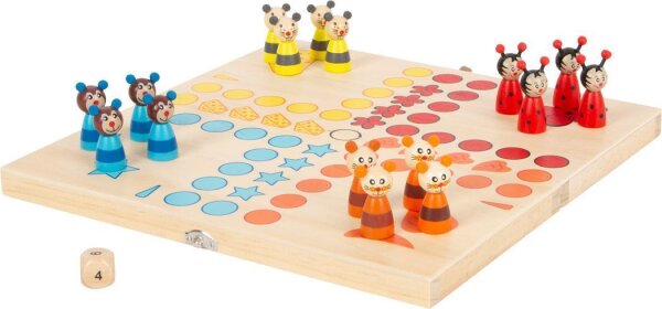Ludo Brettspiel Tiere